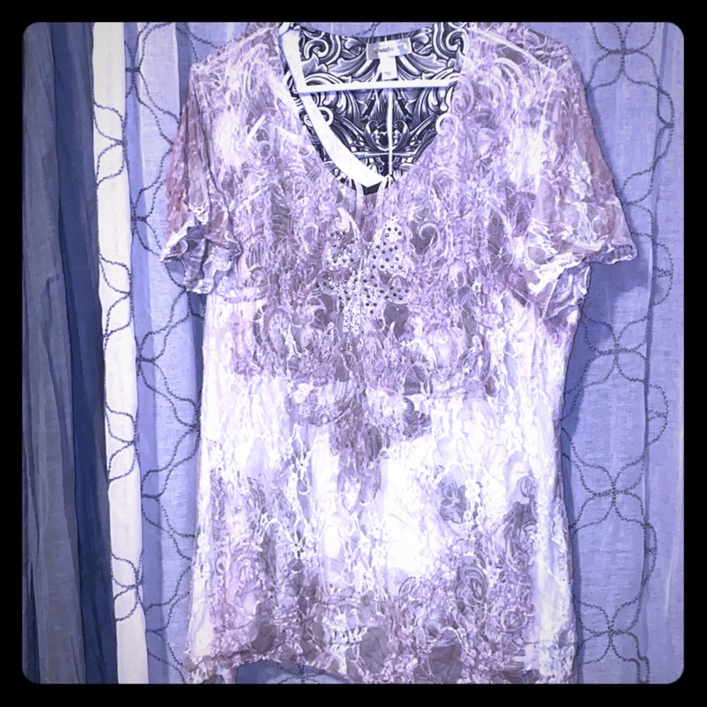 Dress barn lace top